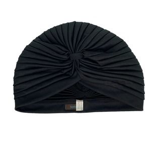 Tasha Nordstrom Black Fashion Turban Hat Women